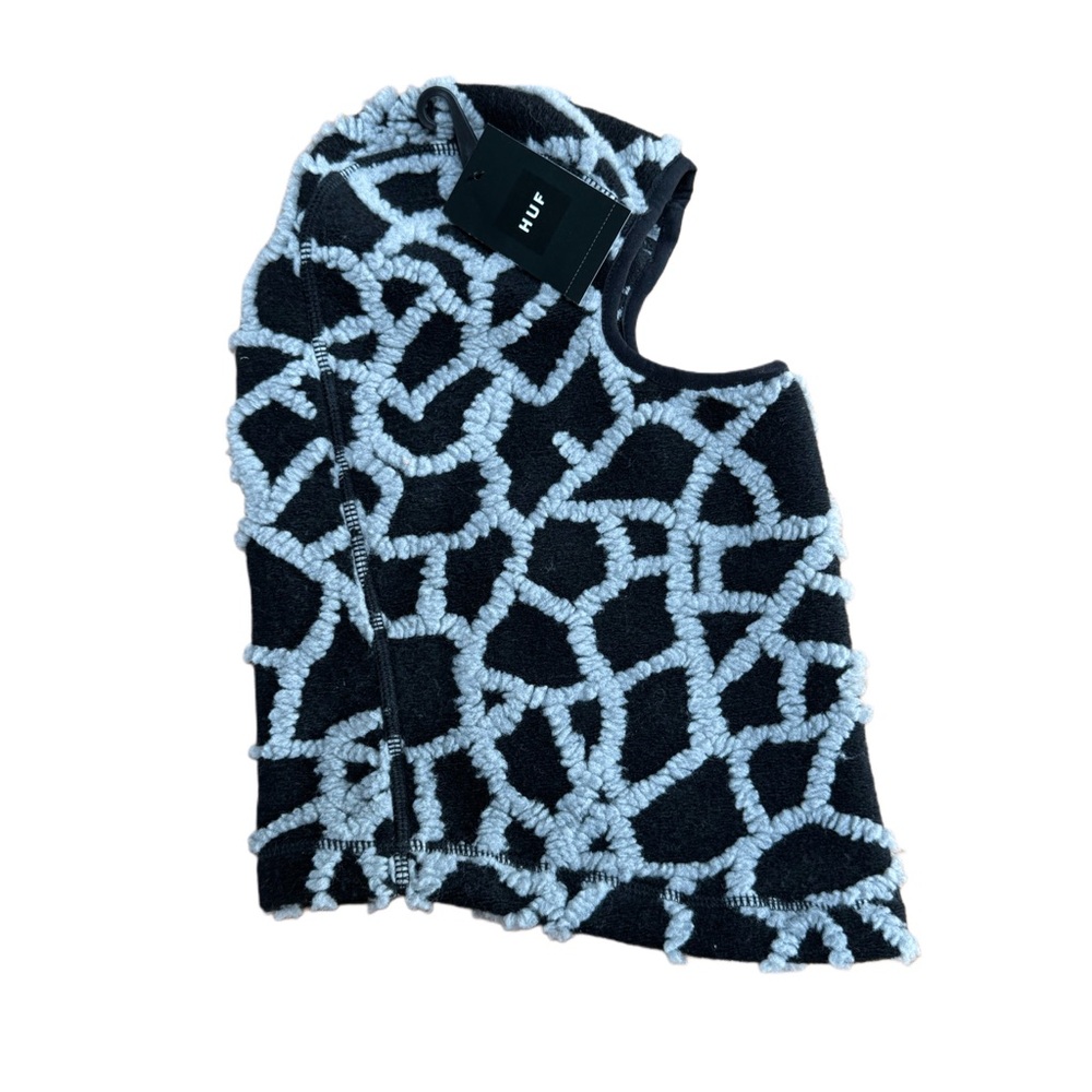 HUF Black and Gray Knit Balaclava NWT